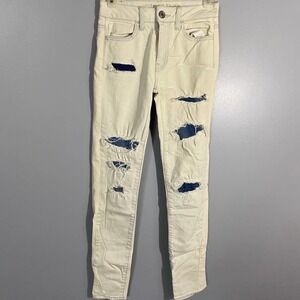 𝅺american Eagle Super Stretch Skinny Jeans Size 00